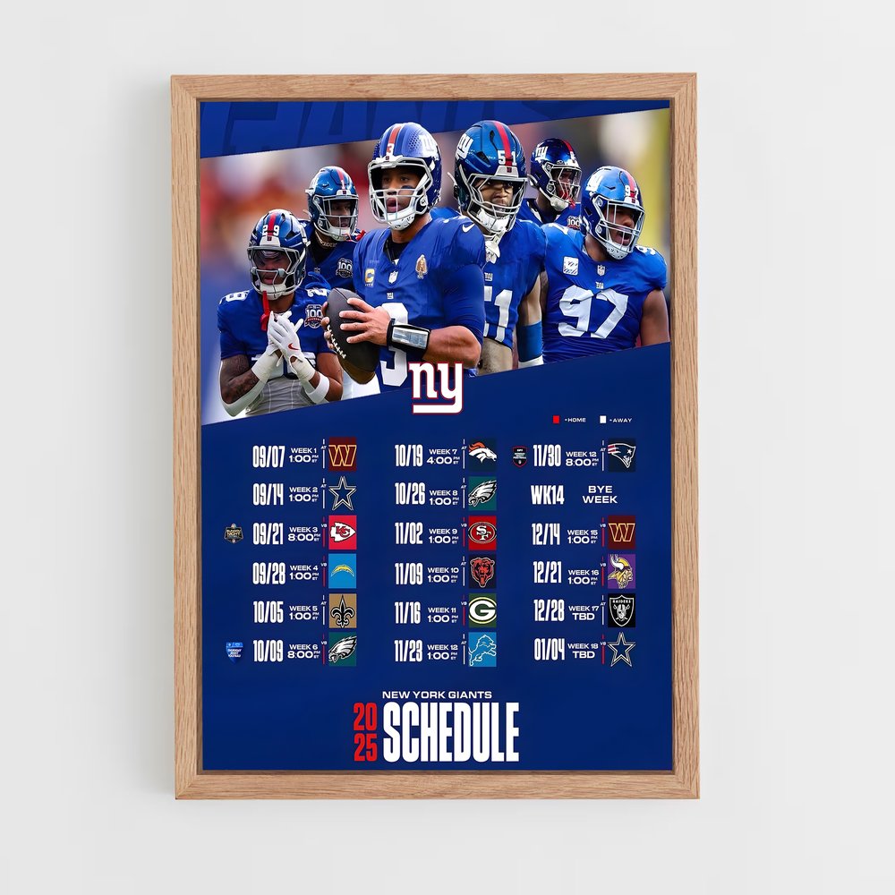 Poster Giants en Route vers la Victoire (vue 4)